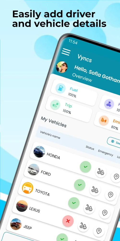 Vyncs: Connected Car OBD GPS screenshot